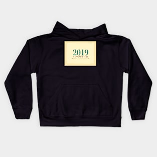 Happy New Year retro style Kids Hoodie